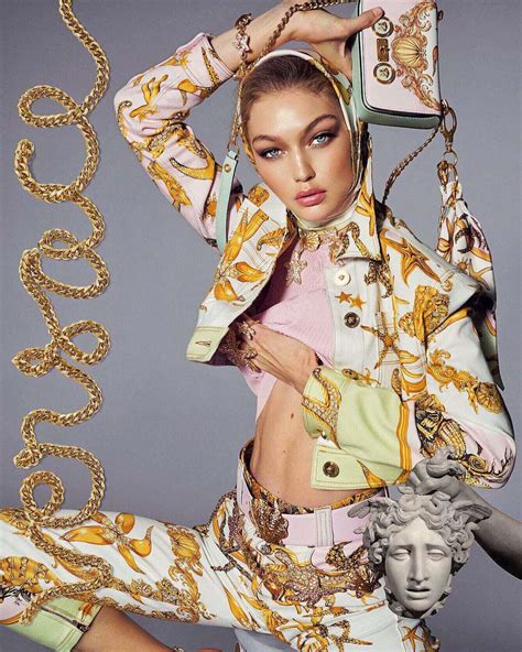 gigi hadid versace perfume|Gigi Hadid Versace boots.